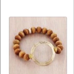 Wood Beaded Bracelet