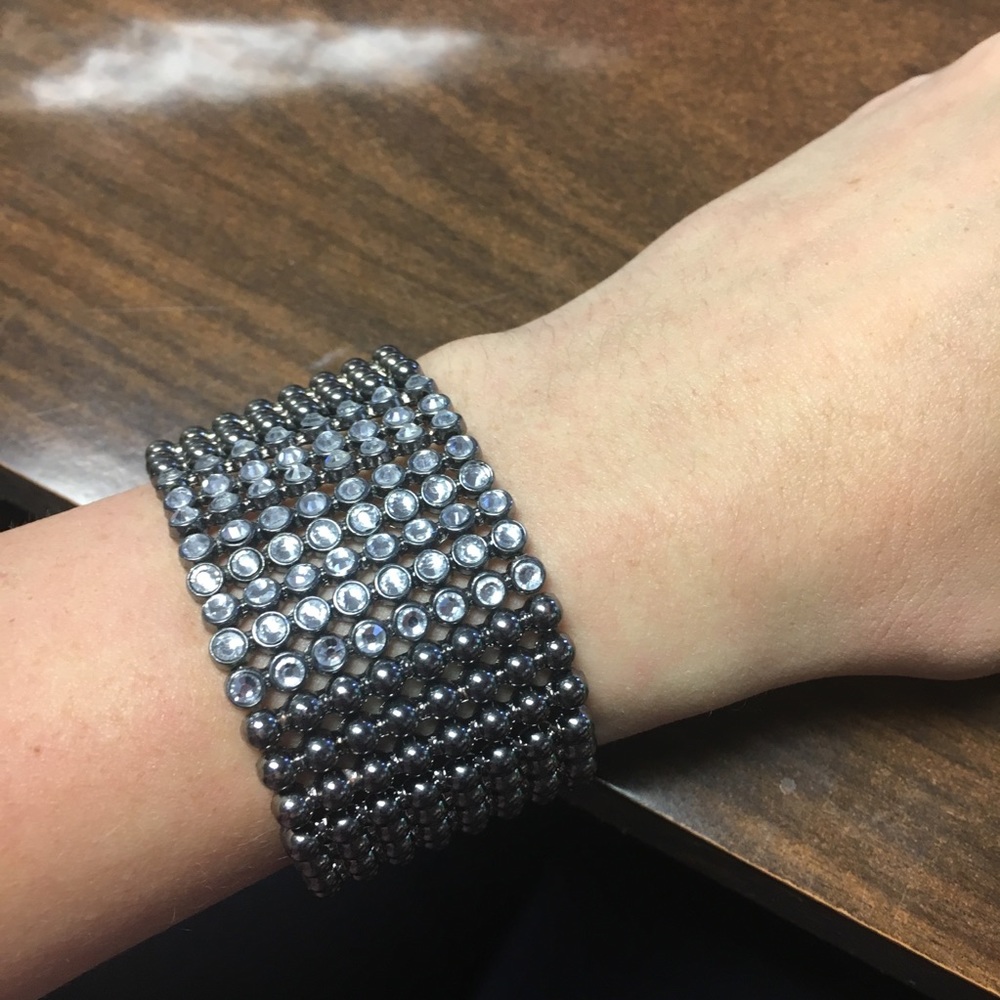 Express rhinestone bracelet