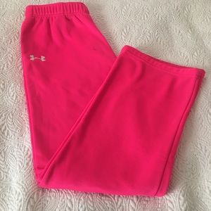 Pink Under Armour Sweats