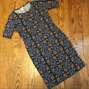 LuLaRoe Julia floral Dress, size XL