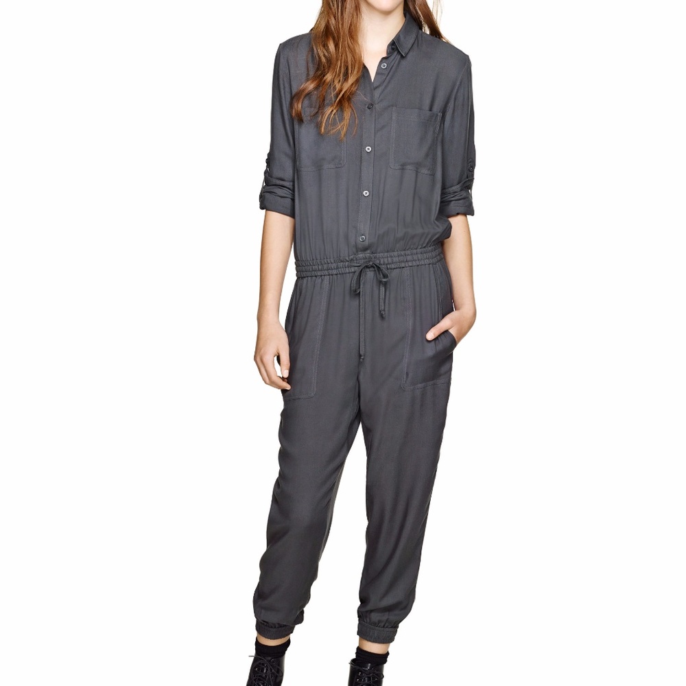 Talula Ephron navy longsleeved jumpsuit