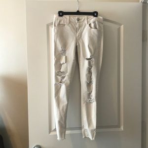 American Eagle ripped jeans