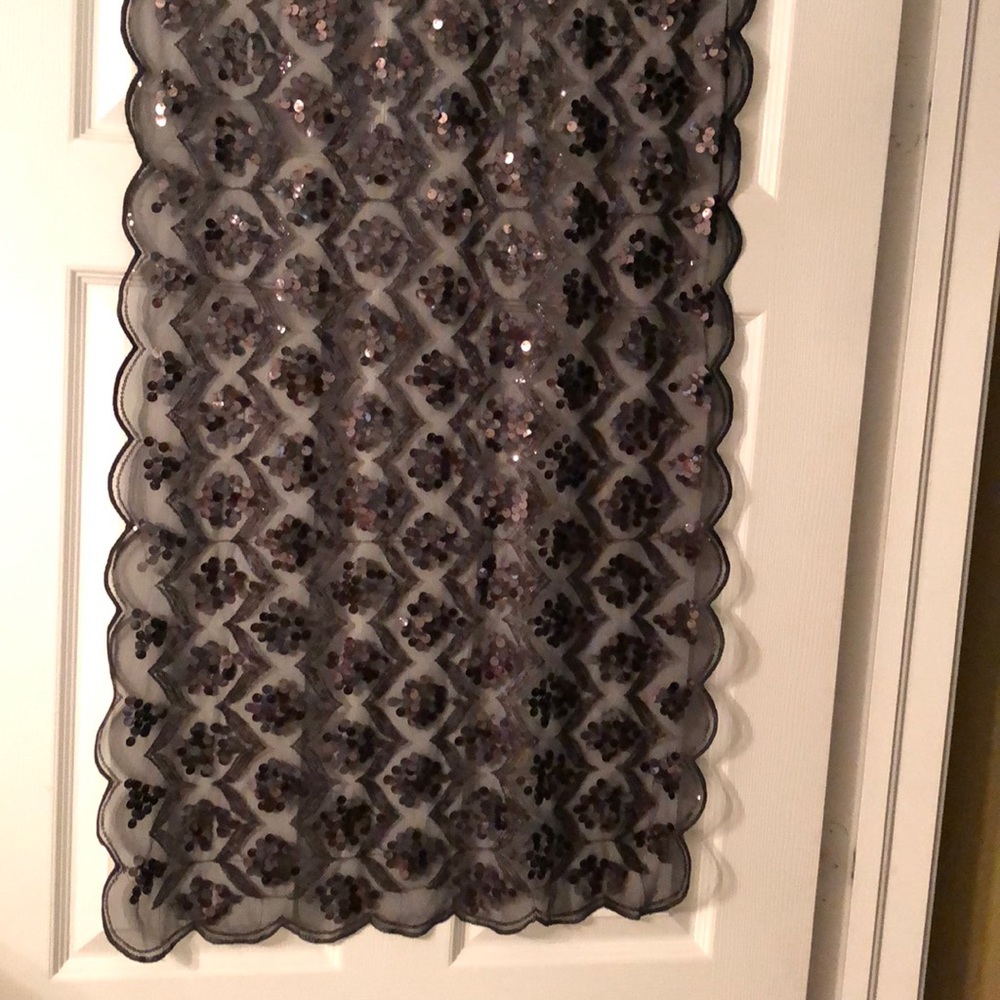 Black Sequin Wrap - image 1