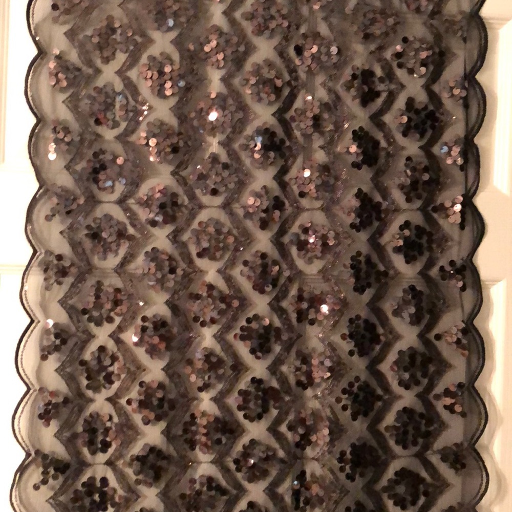 Black Sequin Wrap - image 2