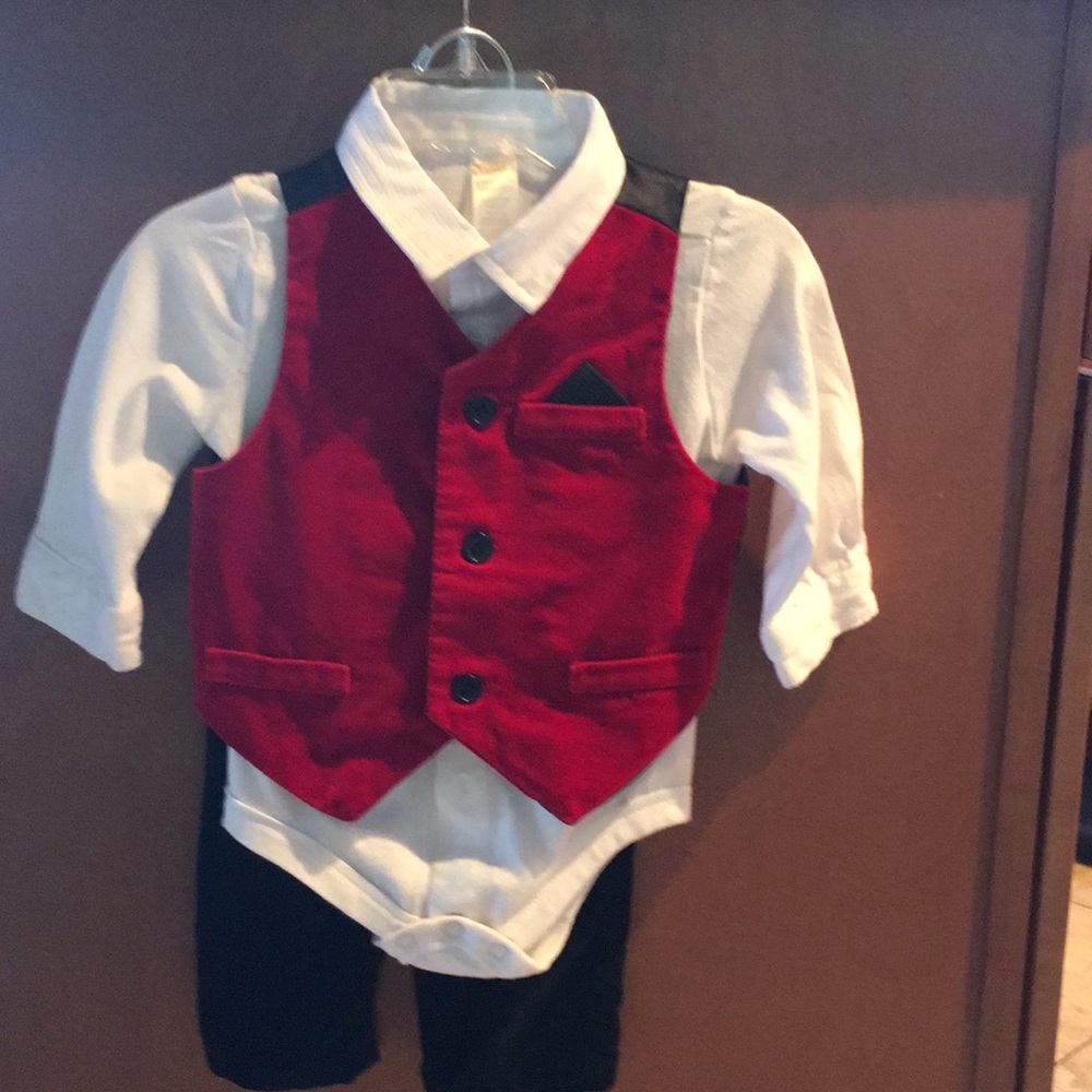 Infant three-piece suit
