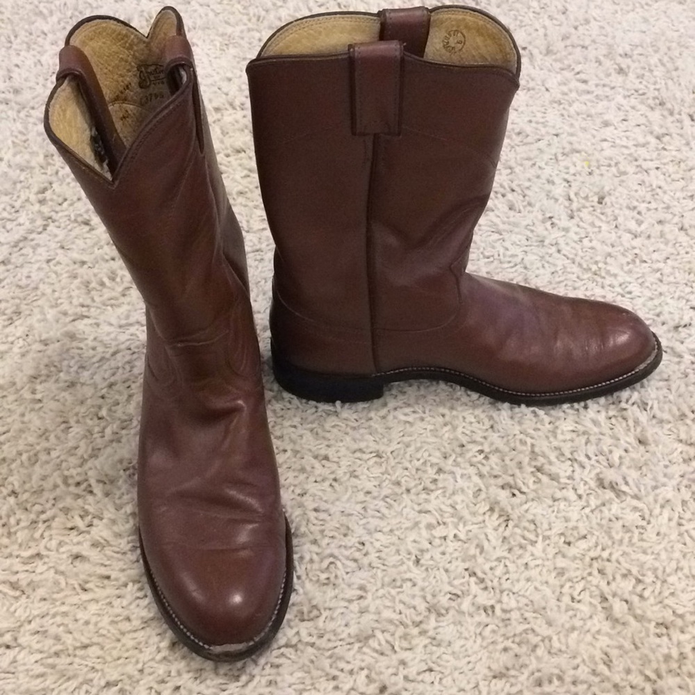 Brown Justin Roper Boots