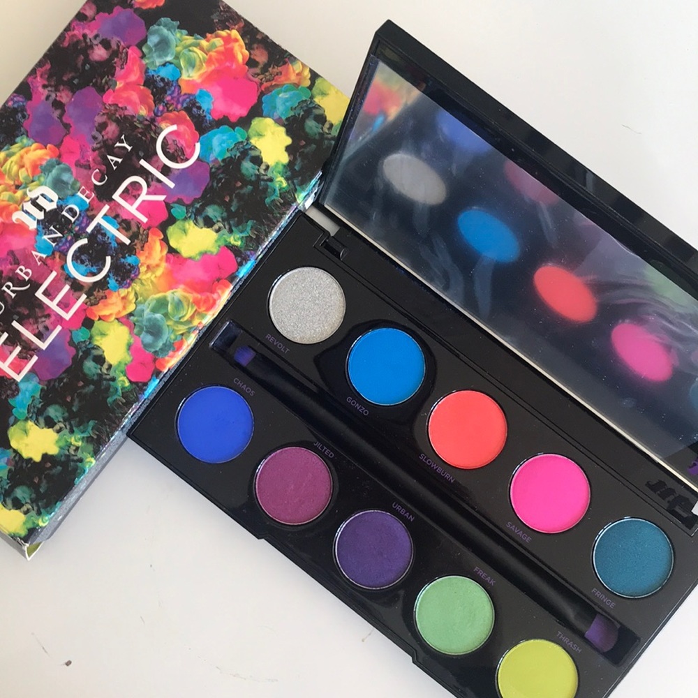 Urban decay electric eyeshadow palette.