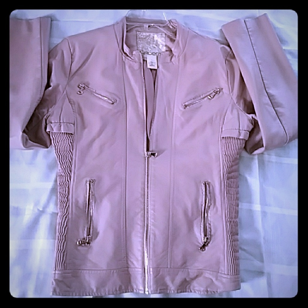 Soft Leather Jacket slightly Worn .