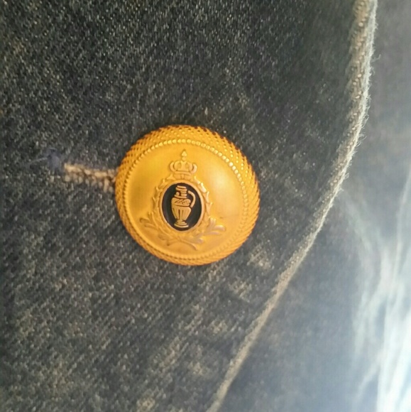 Hand-embellished Miss Selfridge Denim Jacket - Picture 4 of 4