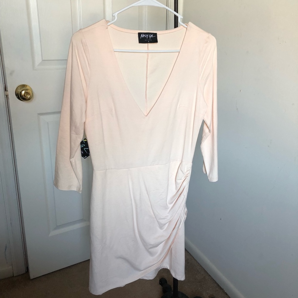 Nasty gal wrap mini dress