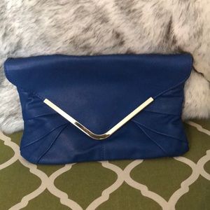 Gianni Bini Blue Cluch