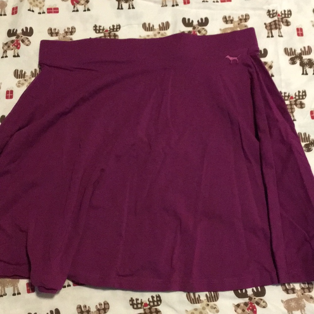 PINK purple skirt