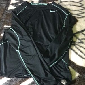 Nike pro combat dry-fit fitted long sleeve