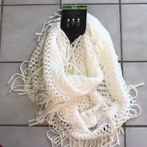 Ivory Infinity Scarf