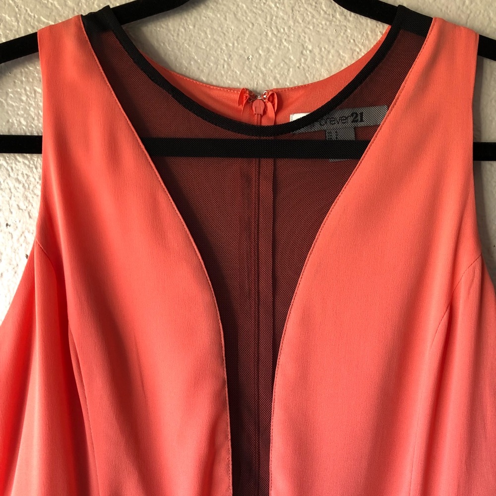 Dress orange color