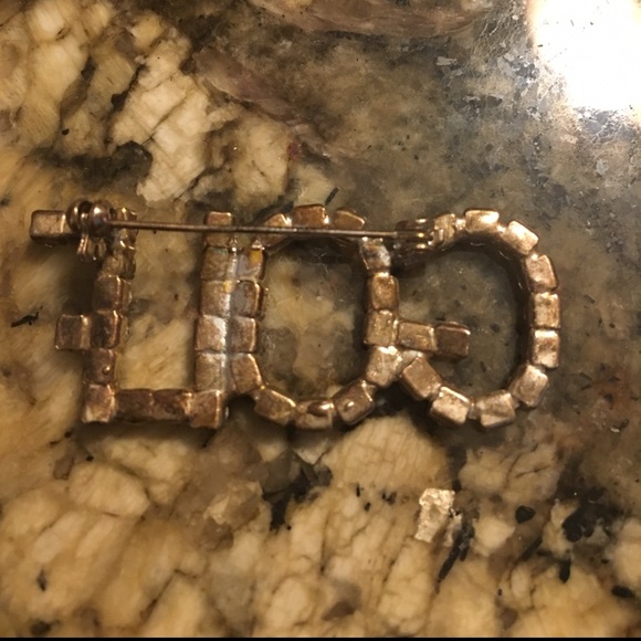 Golf Pin with Rhinestones - Picture 2 of 4