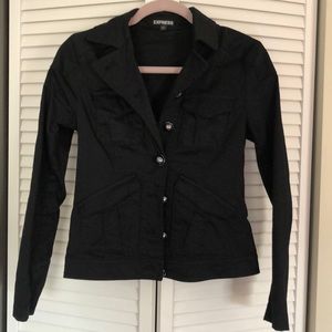 Express black jacket