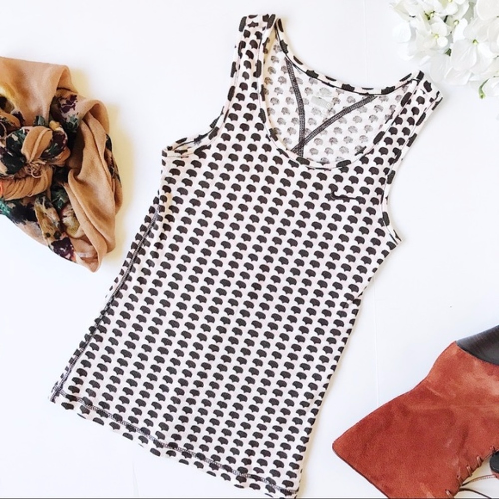 Nike Scallop Print Ribbed Tank - Picture 3 of 3