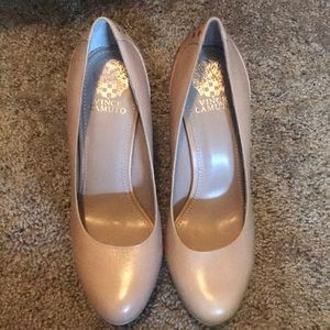 Vince Camuto Tan Pumps