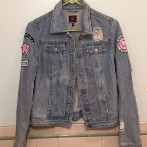 Ivory Ella Denim Jacket