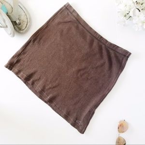 Horny Toad Brown Active Mini Skirt
