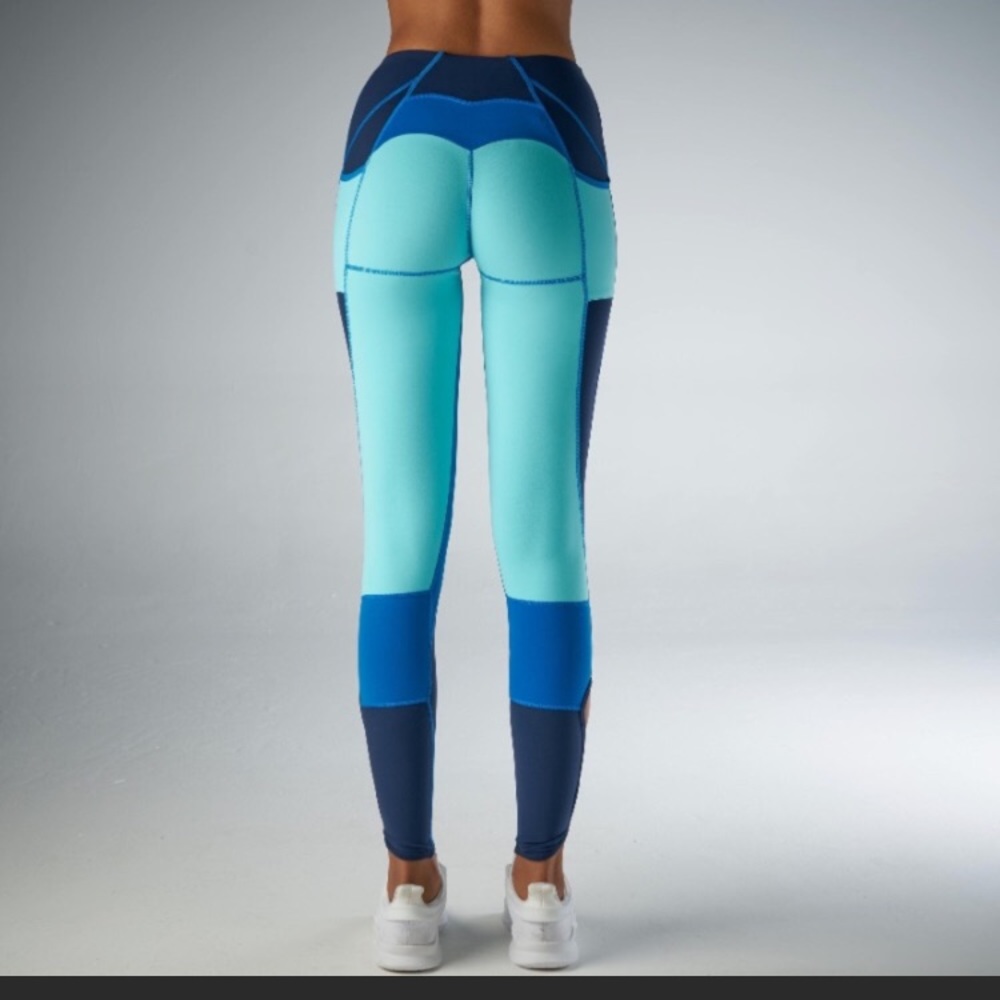 Gymshark blue prism leggings