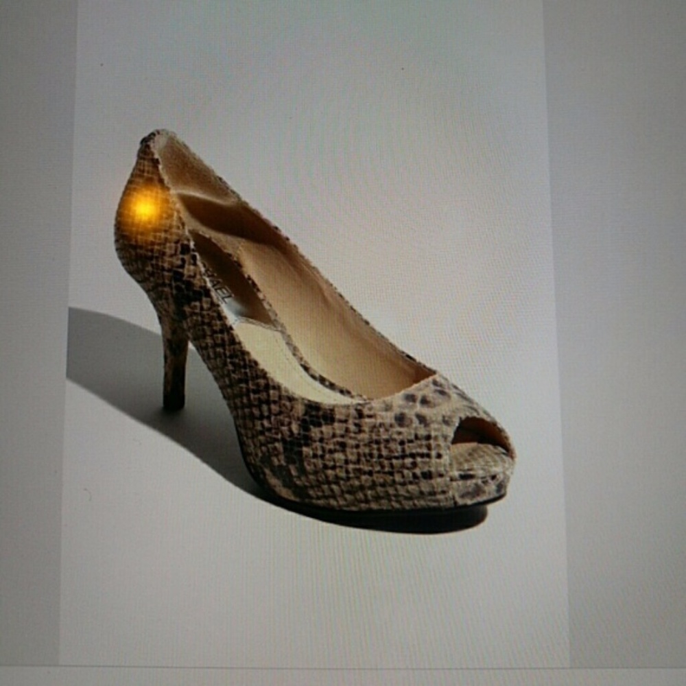 Michael Kors Peep Toe Pumps