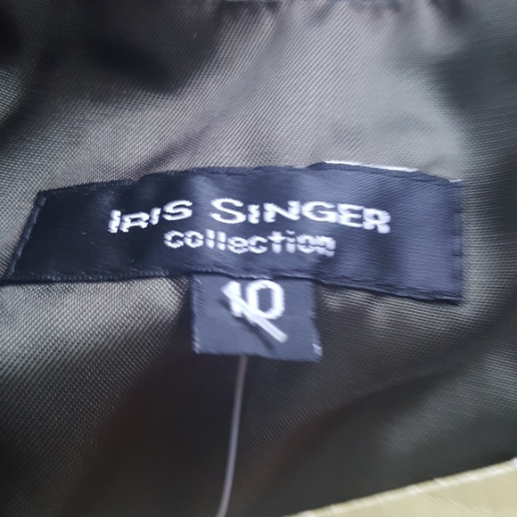 Beautiful green leather skirt - Picture 3 of 4