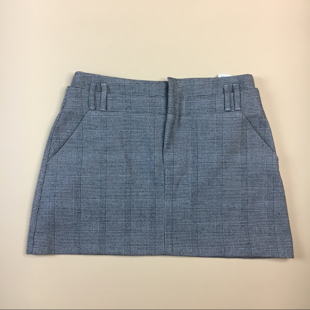 NWT ZARA Plaid Mini Skirt