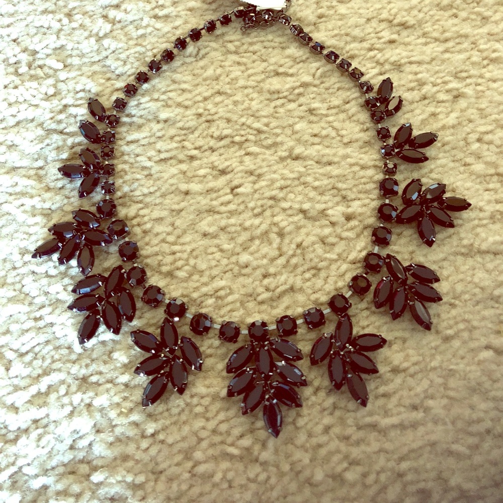 Black Statement necklace new Christmas holidays