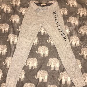 Hollister fleece joggers