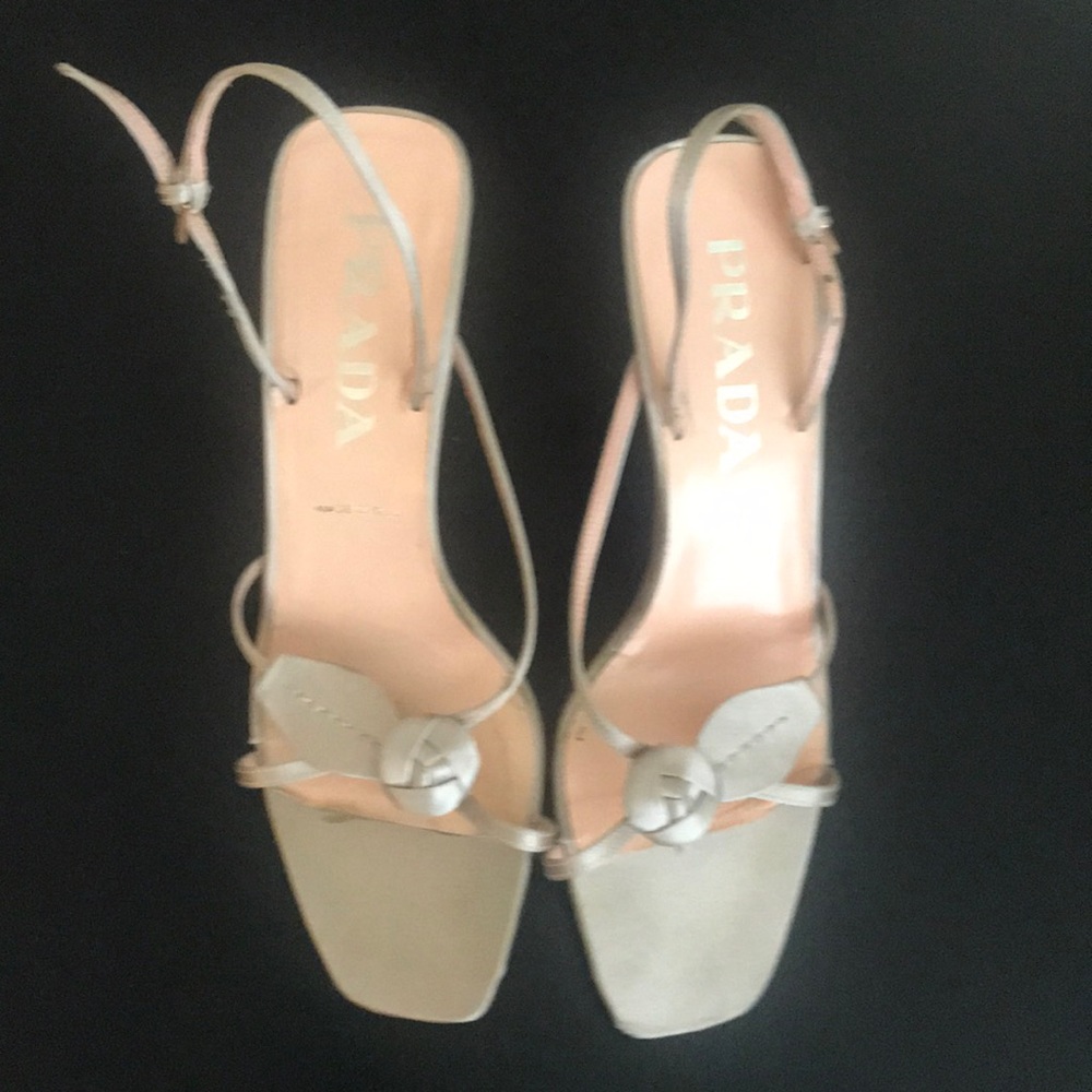 Satin beige size 36 narrow