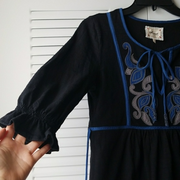 Sweet by Miss Me Embroided Boho Dress - Picture 4 of 6