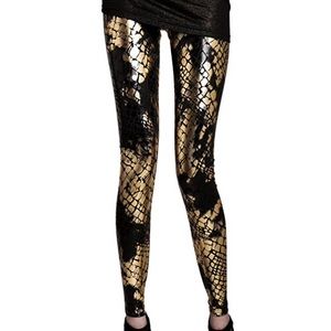 Snake Printed leggings