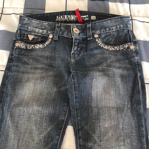 Guess jeans with diamonds - Picture 1 of 4