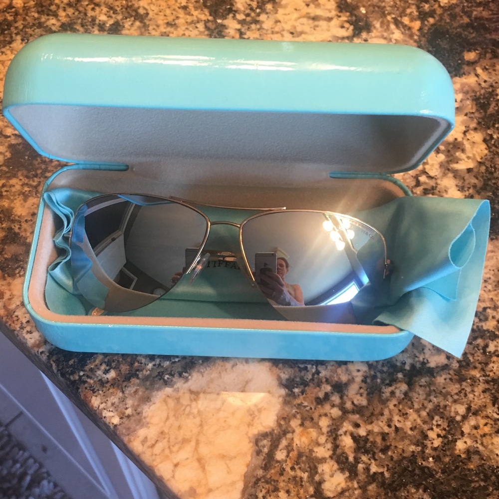Tiffany aviator sunglasses