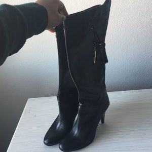 Saks Fifth Avenue Tasseled Heeled Boots