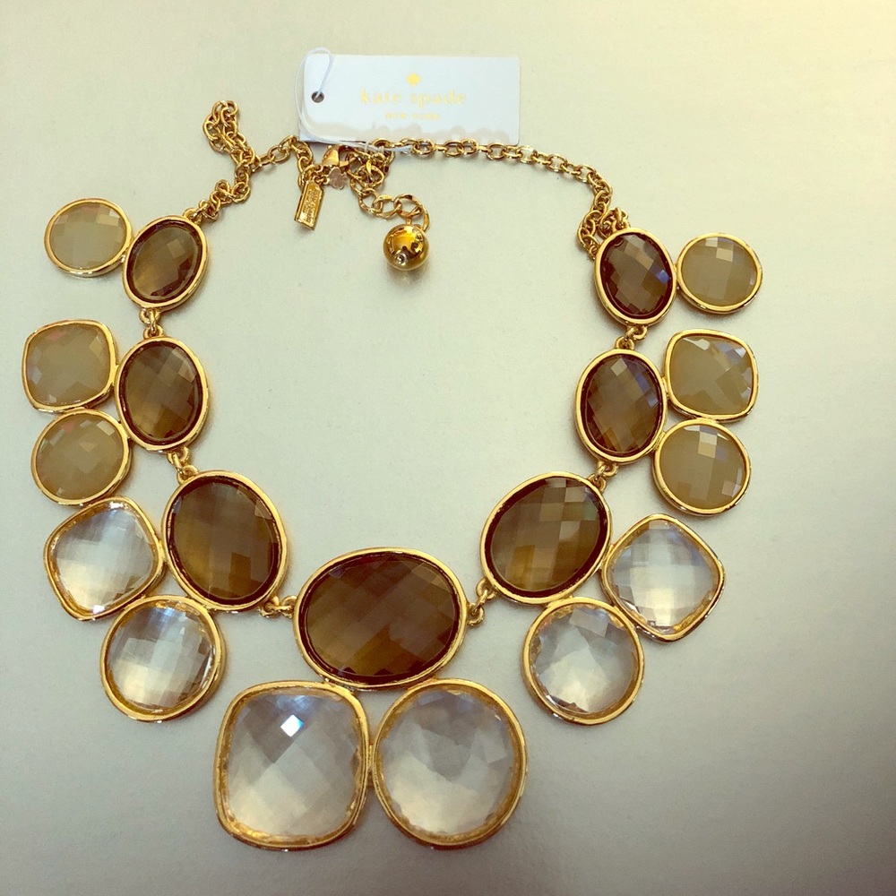 Kate spade New York micro facet statement necklace