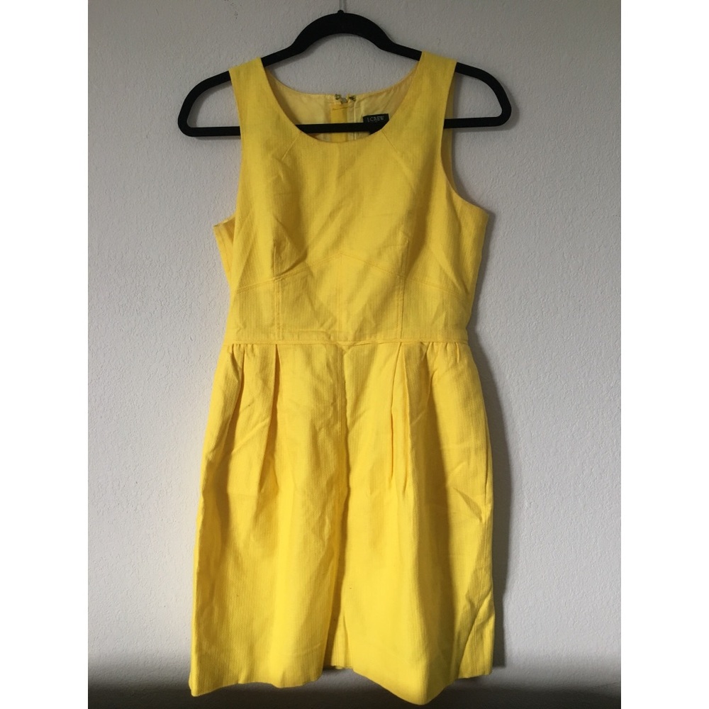 Yellow JCrew Dress