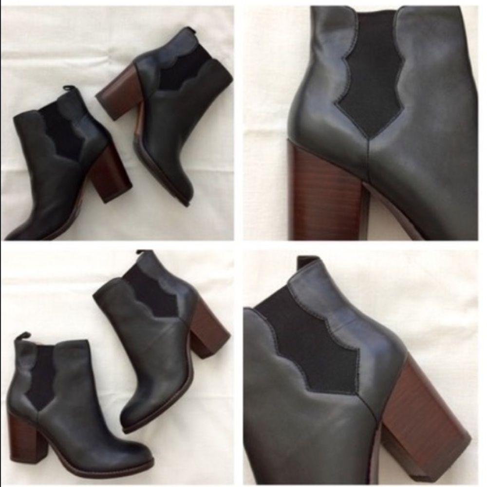 Splendid Black Ankle Booties