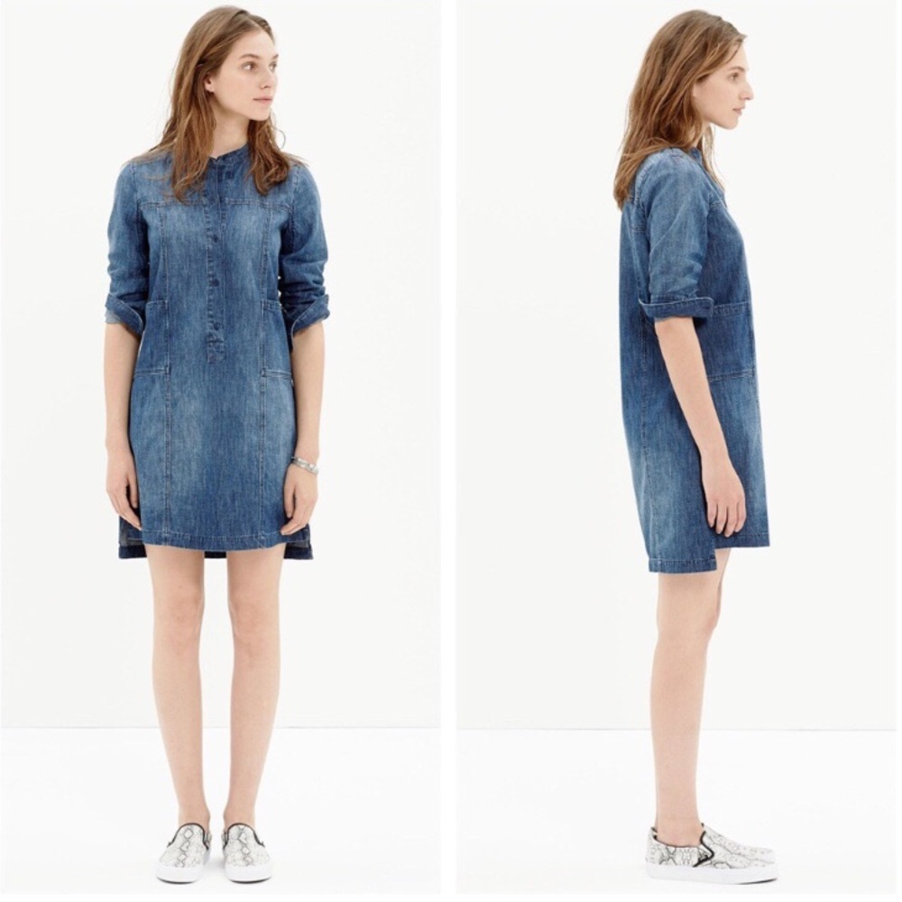 Madewell Denim Downshift Shirtdress