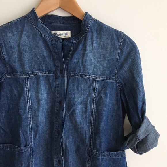 Madewell Denim Downshift Shirtdress - Picture 4 of 4