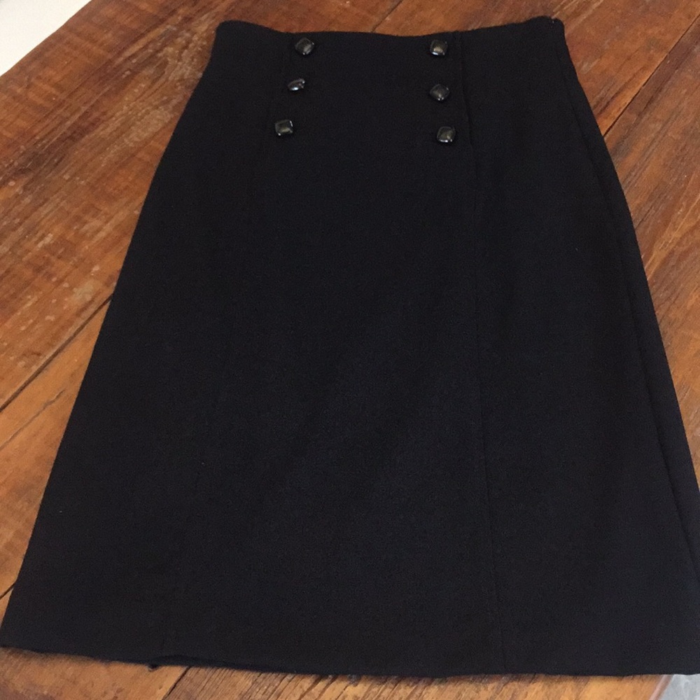 Banana republic sz 4 black skirt