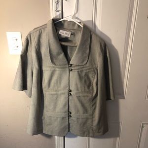 Lady Dorby Short Sleeved Jacket sz 24W