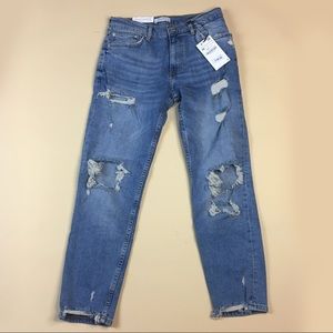 NWT ZARA Slim Boyfriend Jeans