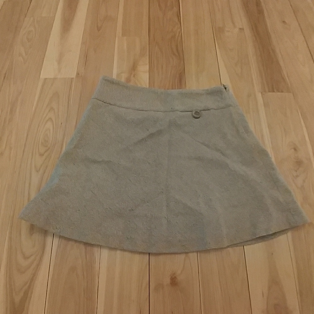 Juniors Wool Skirt