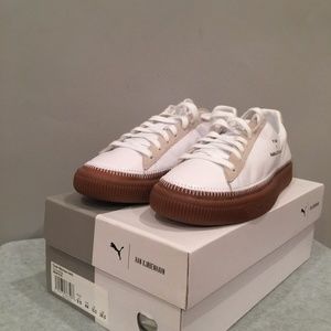 New! Puma Han Kjobenhavn white, size 10.5