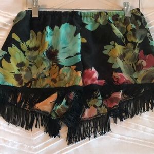 Show Me Your MuMu Fringed Shorts