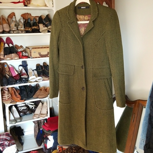 Dkny Jackets & Blazers - DKNY - Tweed Peacoat
