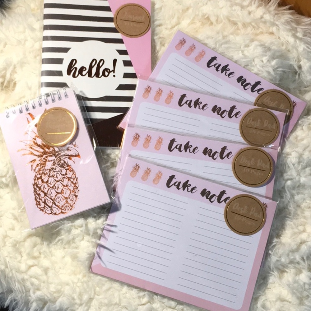 Hello Pineapple 🍍 6Pc Stationary Set✨